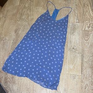 Mod on trend Blue white dress small